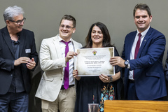 Outorga do Título de Cidadã de Porto Alegre à senhora Jaqueline Moll.