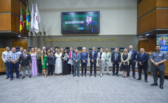 Outorga do Título de Cidadão de Porto Alegre ao senhor dr. Eugênio Amorim.