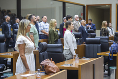 Outorga do Título de Cidadão de Porto Alegre ao senhor dr. Eugênio Amorim.