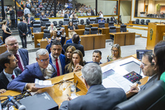 Movimentação de plenário