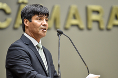 O vereador suplente Professor Tovi (Rede), autor do projeto