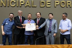 Marcos Barcelos é o mais novo Cidadão de Porto Alegre 
