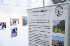 Exposição "Trilhando saberes".