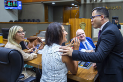 Movimentação em Plenário na sessão desta quarta-feira