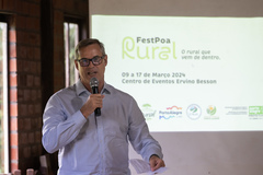 Presidente Mauro Pinheiro falou da importância de divulgar o evento
