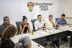 2ª Reunião Ordinária da CUTHAB. Pauta: Preparação de Porto Alegre para os eventos climáticos. Proponente: Vereador Giovani Culau e Coletivo.