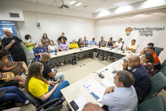2ª Reunião Ordinária da CUTHAB. Pauta: Preparação de Porto Alegre para os eventos climáticos. Proponente: Vereador Giovani Culau e Coletivo.