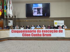 Abertura dos atos de descomemoração do Golpe no Plenário Otávio Rocha da CMPA