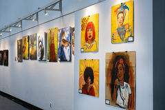 Exposição "Mulheres de todos os tempos II".