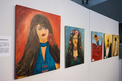 Exposição "Mulheres de todos os tempos II".
