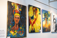 Exposição "Mulheres de todos os tempos II".