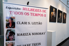 Exposição "Mulheres de todos os tempos II".