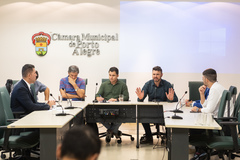 O proponente da pauta foi o vereador Jessé Sangalli (Cidadania), que lembrou da sucessão de acontecimentos, desde 2016, que motivaram o tema da reunião