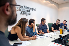 5ª Reunião ordinária da CECE sobre a proposta de mudança temporária de endereço do Núcleo Estadual de Educação de Jovens e Adultos de Cultura Popular Paulo Freire (NEEJA) devido a troca do telhado.