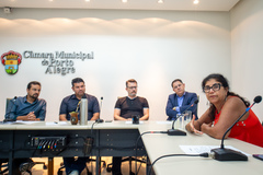 5ª Reunião ordinária da CECE sobre a proposta de mudança temporária de endereço do Núcleo Estadual de Educação de Jovens e Adultos de Cultura Popular Paulo Freire (NEEJA) devido a troca do telhado.