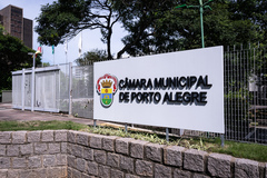 Entrada do Palácio Aloísio Filho
