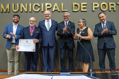 Pereira é o mais novo Cidadão de Porto Alegre 