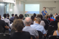 Novos servidores ouviram palestras sobre o funcionamento dos setores da instituição