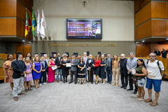 Brique da Redenção recebeu homenagem no período de Comunicações 