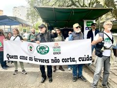 Manifestação pelos parques da Cidade (foto Cristiano Pontes)