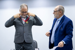 Brack e Ruas na entrega da Comenda 