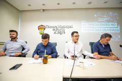 9ª Reunião Ordinária debateu sobre as dificuldades dos Jardins das Oliveiras.