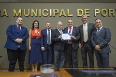 Faculdade Estácio do Rio Grande do Sul recebeu homenagem pelo transcurso de seus 30 anos no Estado