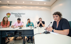 10ª Reunião ordinária teve como pauta o cronograma de obras do Ginásio Tesourinha.