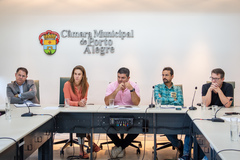 10ª Reunião ordinária teve como pauta o cronograma de obras do Ginásio Tesourinha.