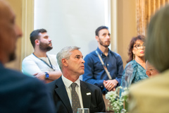Mauro Pinheiro prestigiou o Tá na Mesa nesta quarta-feira