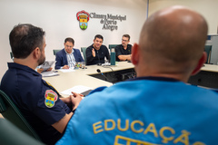 11ª Reunião ordinária teve como pauta a insegurança no trânsito no entorno das escolas.