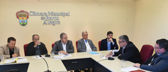 Zacher, Ferronato, Cecchim, Nedel e Camozzato integram a Cefor (Foto: Arquivo / CMPA)