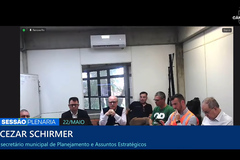 Secretários participaram da reunião virtual