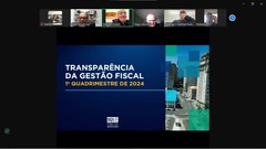 Audiência pública foi realizada pela plaraforma Zoom