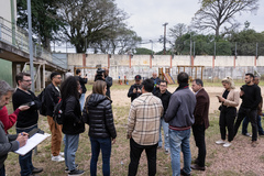 Visita dos vereadores da CECE à Escola Municipal Emílio Meyer