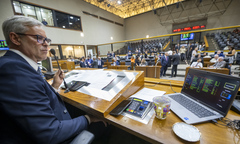 Presidente da Câmara, vereador Mauro Pinheiro, conduziu as votações dos projetos