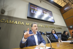 Diretor-presidente da CEEE Equatorial, Riberto José Barbanera, participou de oitiva na CPI