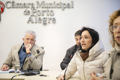 Compra assistida para os moradores das Ilhas.
