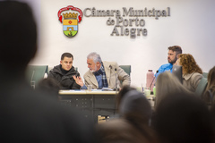 Compra assistida para os moradores das Ilhas.