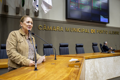 Vereadora Lourdes Sprenger (MDB)