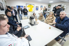 Visita da Cosmam ao Hospital Vila Nova.