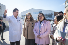 Visita da Cosmam ao Hospital Vila Nova.