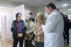Visita da Cosmam ao Hospital Vila Nova.