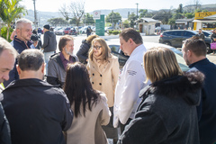Visita da Cosmam ao Hospital Vila Nova.