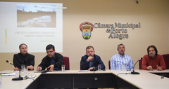 Vereadores da Cosmam em reunião