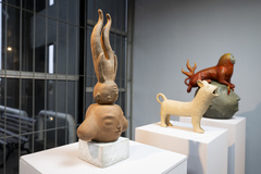 Exposição do 24º Salão de Artes Plásticas da Câmara Municipal de Porto Alegre.